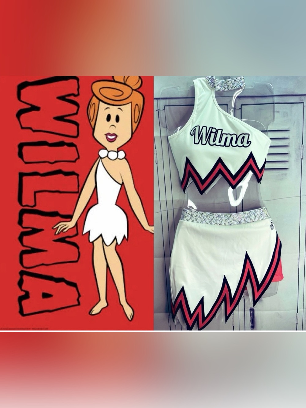 Cosplay high end  Flintstones Wilma set nwts